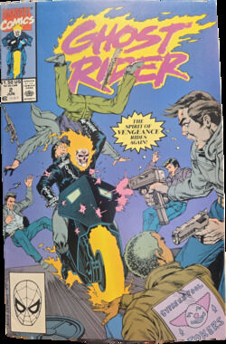 Ghost Rider 2 (1990) Spirit of Vengeance Rides Again! Early Issue Marvel Comics